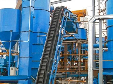 Steep Angle Sidewall Belt Conveyor Application Site-2 Steep Angle Sidewall Belt Conveyor Application Site-2