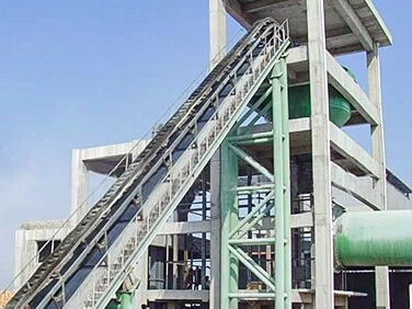 Steep Angle Sidewall Belt Conveyor Application Site-6 Steep Angle Sidewall Belt Conveyor Application Site-6