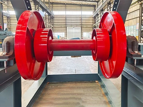 Steep Angle Sidewall Belt Conveyor Press Pulley Steep Angle Sidewall Belt Conveyor Press Pulley