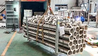 4 Customized Tube Chain Conveyors rau Costa Rica Ua tiav ...